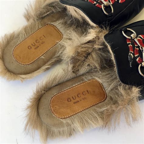 gucci snake mule|princetown rubber mules.